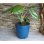 Blumentopf Riviera Eva New blau rund 31 cm