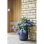 Pot rond EDA Volcania UP Anthracite diametre 50 cm