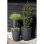 Macetero Capi Nature Rib Negro Reciclado 46 x 58 cm 75 L Doble Pared Aislante