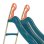 Toboggan Trigano Actou Bleu 3 m Exterieur Plateforme Antiderapante