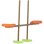 Portique de jardin TRIGANO Darifou pin massif 2 balançoires module frontal