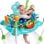 Aire de Juego con Rebote Disney Baby Nemo Asiento Giratorio 360°