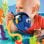 Aire de Juego con Rebote Disney Baby Nemo Asiento Giratorio 360°