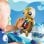 Aire de Juego con Rebote Disney Baby Nemo Asiento Giratorio 360°