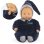 Muñeca de peluche Corolle Babipouce Marine aroma a vainilla 28 cm