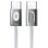 Cable USB-C Baseus FrostCore 2 m 100 W Blanc Moon