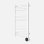Sèche-serviettes Électrique Fabrilamp Scuti 500W 15 Barres Protection IP24 Blanc