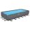 Piscine Bestway APX 365 Rectangulaire avec filtre sable