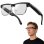 Blackview Bv200 Lunettes intelligentes Caméra IA Intégrée Appel Bluetooth Traduction Noir