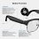 Blackview Bv200 Lunettes intelligentes Caméra IA Intégrée Appel Bluetooth Traduction Noir