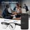 Blackview BV200 Lunettes intelligentes Caméra 8MP IA intégrée Traducteur Bluetooth Noir