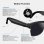 Blackview BV200 Lunettes intelligentes Caméra 8MP IA intégrée Traducteur Bluetooth Noir