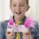 Juguete de peluche electrónico Hasbro Furby DJ Furblets Berry-Cup-Cake con clip