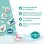 Figurine de bain SES Creative Tiny Talents 14 pièces multicolores