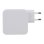 Chargeur GaN 100W TnB CHNBTINY100 USB-C USB-A Blanc