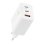 Caricatore TnB CHGAN65W GaN 65W 2 USB-C USB-A Bianco