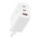 Caricatore TnB CHGAN65W GaN 65W 2 USB-C USB-A Bianco