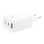 Caricatore TnB CHGAN65W GaN 65W 2 USB-C USB-A Bianco