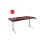 Mesa Gaming Huzaro Hero 4.7 160cm Fibra de Carbono Mate Ergonomica