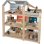 Maison de poupée SMALL FOOT Nature Bois 3 étages 67 cm