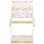 Chaise haute Small Foot Little Button convertible en table et chaise