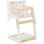 Chaise haute Small Foot Little Button convertible en table et chaise