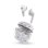 Auriculares TnB EBXFlower Bluetooth TWS semi-intra-auriculaires floraux