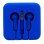 Auricolari TnB ESPOCKETBL cablati intrauricolari blu