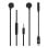 Auriculares TnB Sweet com fio USB-C para chamadas e música, preto