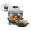 Heißluftfritteuse Ninja Crispi Pro AS090EUWH Glas 5,7L 2050W 5 Programme Weiß