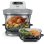 Heißluftfritteuse Ninja Crispi Pro AS090EUWH Glas 5,7L 2050W 5 Programme Weiß