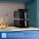 Freidora de aire Philips NA461/00 10 L 2750 W doble cesta con ventana