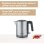 Hervidor Eléctrico Severin WK 3489 1 L 2400 W Acero Inoxidable Negro
