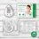 Inhalateur Medisana IN 705 Mesh Vibratoire Rechargeable 3W