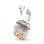 TnB Exclusieve Draadloze Bluetooth Oordopjes 15 Uur Batterij Terrazzo Design