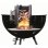 Camino d'accensione Weber Rapidfire con Briquettes e Cubi Accendifuoco