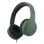 Auriculares TnB Tonality Link con cable USB-C, micrófono y plegables, verde y negro