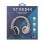 Auriculares T'nB CSSTREAMBL con diadema plegable, color azul