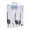 Auriculares T'nB One con cable, jack 3,5 mm, para música, negros