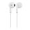 Auriculares TnB Way con cable USB-C para llamadas y música, micrófono, blancos