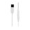 Auriculares TnB Way con cable USB-C para llamadas y música, micrófono, blancos