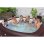 Spa gonflable Bestway Maldives HydroJet Pro Carré 5-7 personnes
