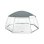 Dôme de piscine Bestway 58612 Transparent Double Toit UPF50+ 4,88m