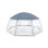 Dôme de piscine Bestway 58612 Transparent Double Toit UPF50+ 4,88m