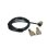 Cable antivol Port Connect 901210 Clef ronde 1,8 m Noir