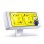 Monitor Jonsbo DS339 9,16" IPS Full HD USB Weiß Kompakt