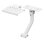 Support levier de vitesse NitroKart OP-NK2-GSHW blanc acier