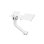 Support levier de vitesse NitroKart OP-NK2-GSHW blanc acier