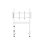 Suporte de monitor OPLITE NitroKart White V2 ate 55 polegadas