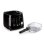 Friteuse Domo DO461FR 2,5L 1800W Fenêtre Thermostat Ajustable Noir
